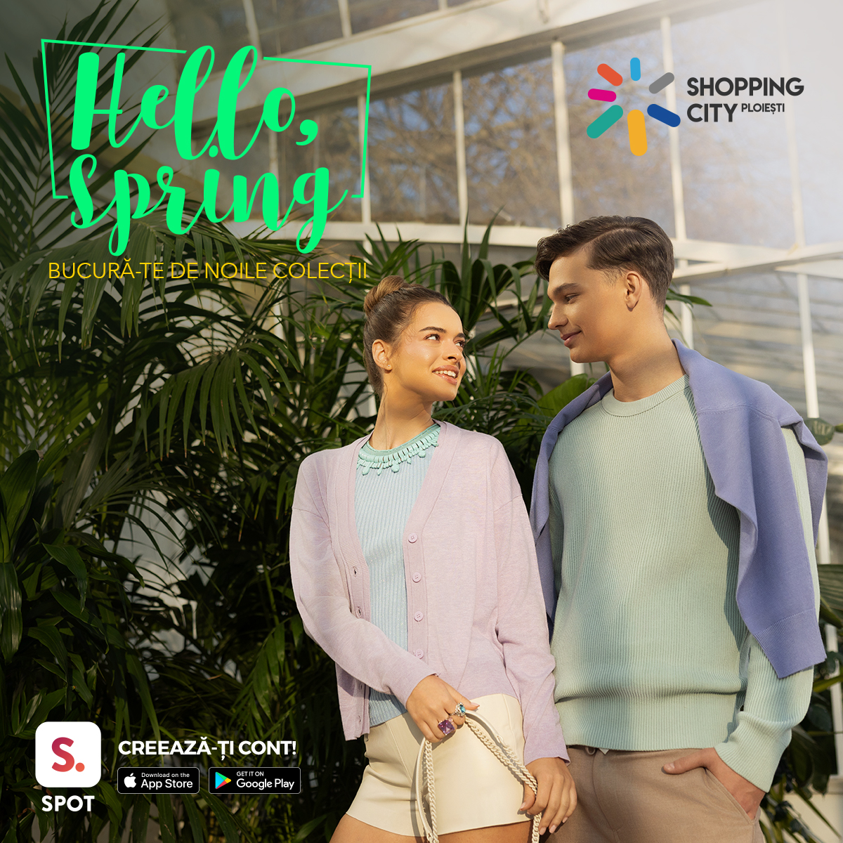 Descoperă noile colecții primăvară-vară 2025 la Shopping City Ploiești! Descoperă noile colecții primăvară-vară 2025 la Shopping City Ploiești!